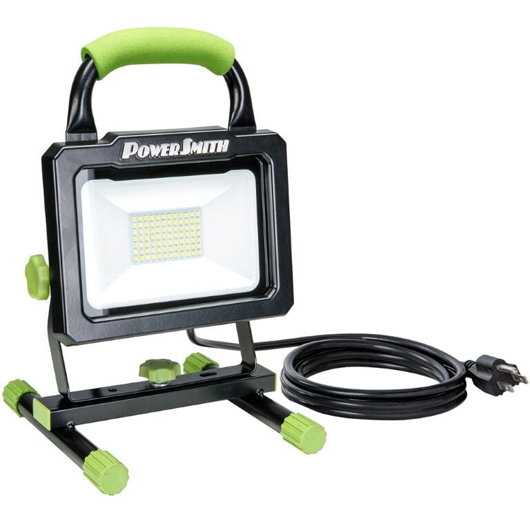 Power Smith Corded LED Work Light, 7000-Lm