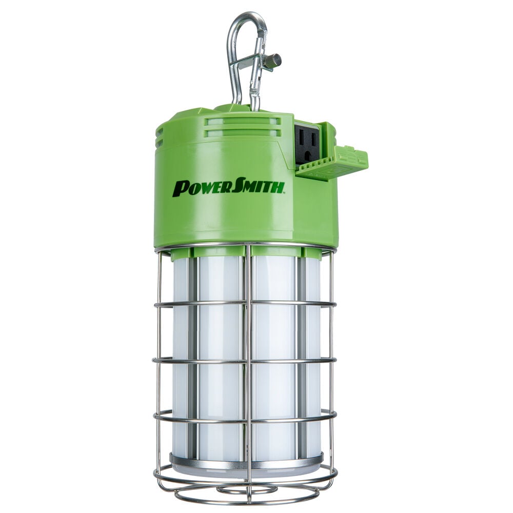 Power Smith Corded Temporary LED Work Light, 12,000-Lm