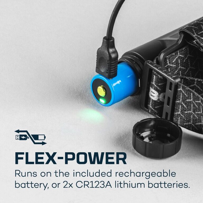 Nebo Einstein 1500 Rechargeable Flex Headlamp