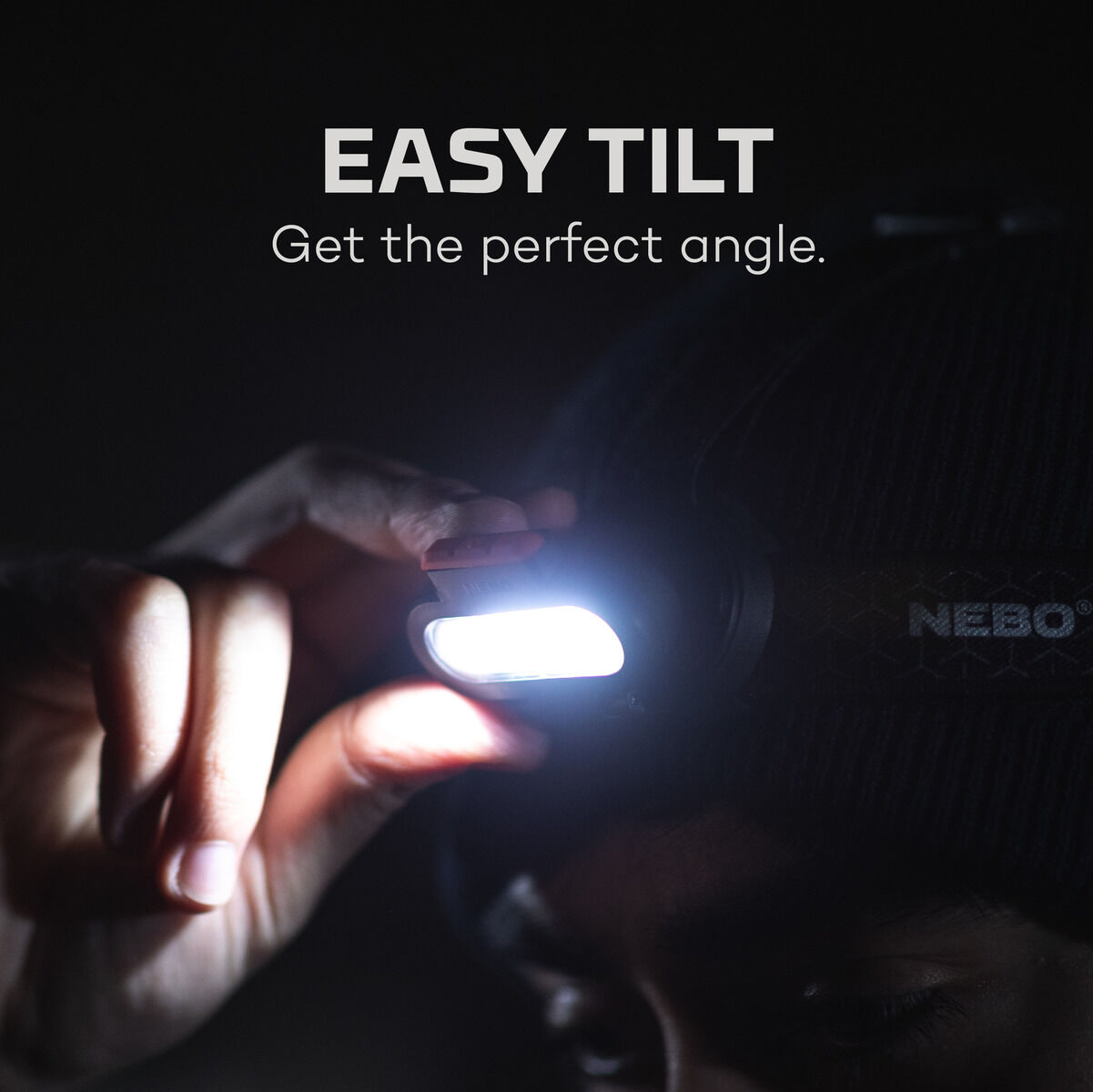 Nebo Einstein 1500 Rechargeable Flex Headlamp