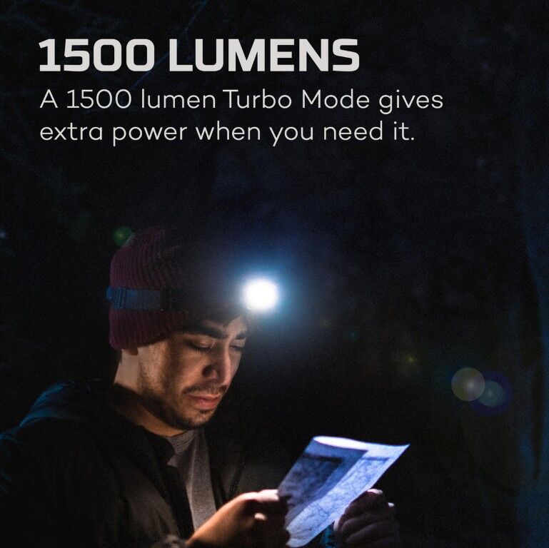 Nebo Einstein 1500 Rechargeable Flex Headlamp