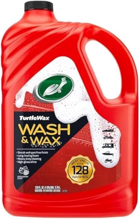 Turtle Wax Car Wash & Wax, 1-Gal