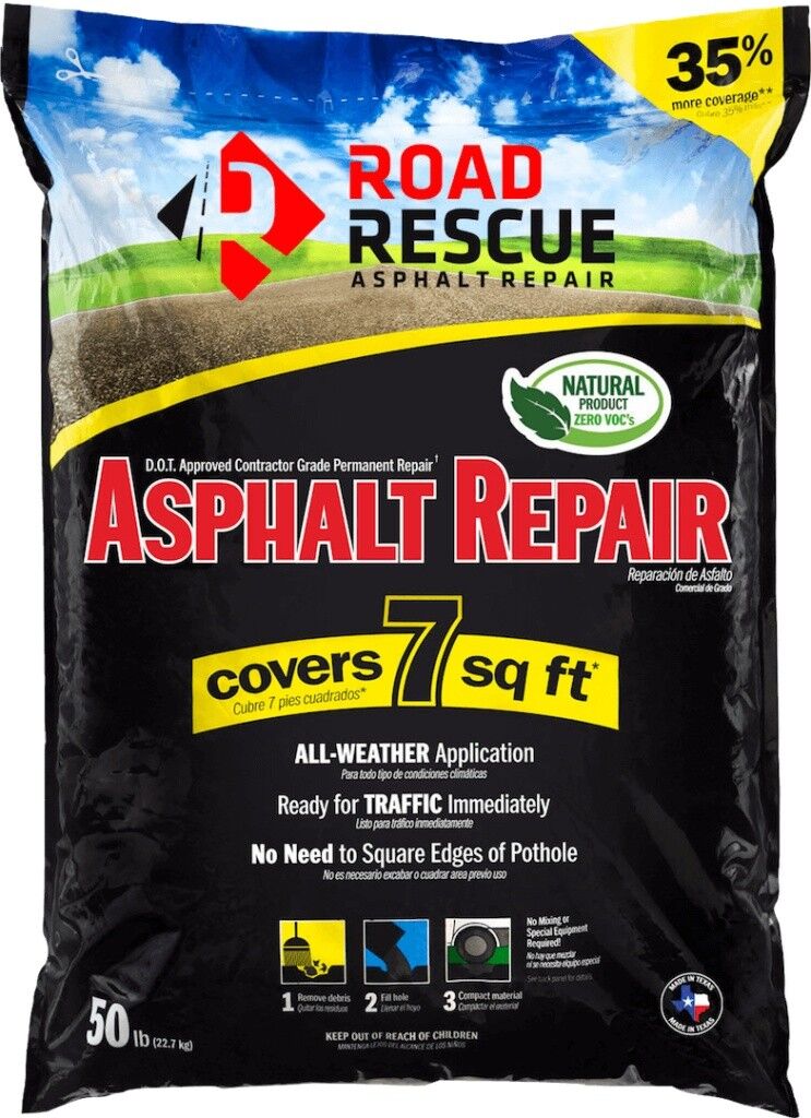 Road Rescue Asphalt Repair, 50-Lb