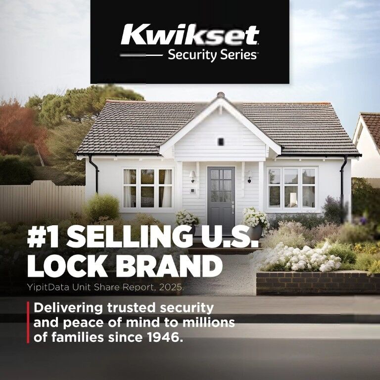 Kwikset Hall/Closet Satin Nickel Balboa Lever Door Knob