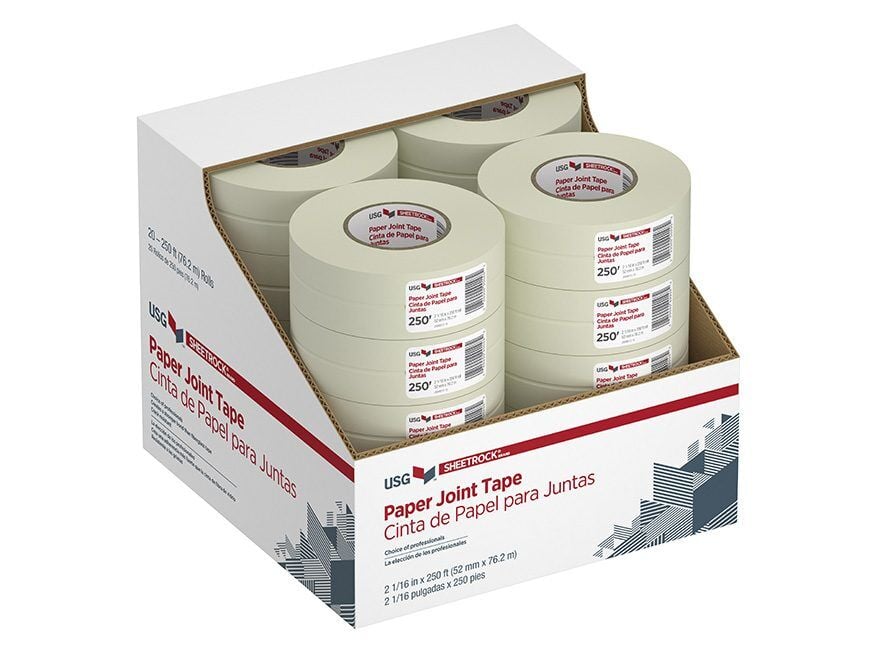 USG Sheetrock Brand Paper Joint Tape, 2 1/16-In x 500-Ft