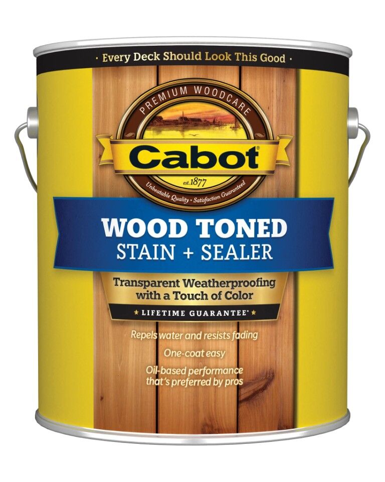 Cabot Wood Toned Stain + Sealer, 1-Gal