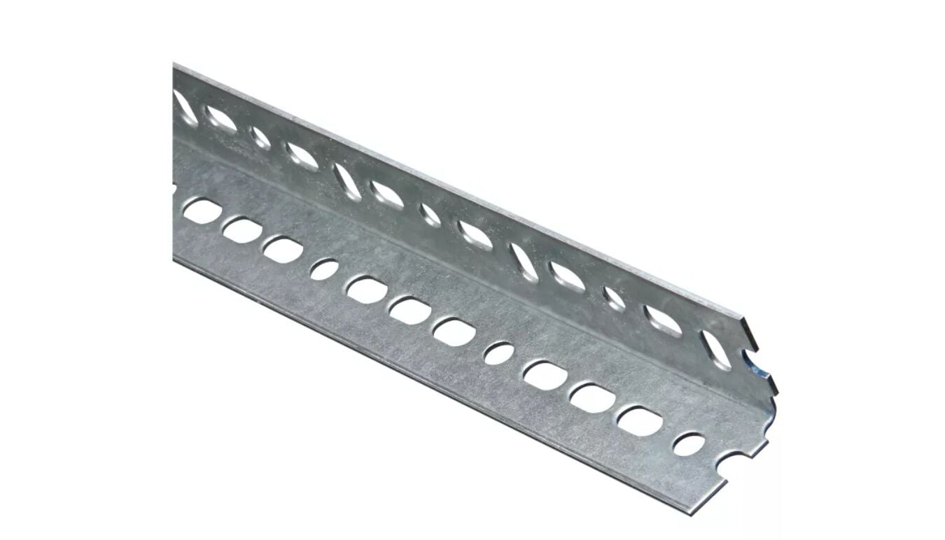 National Hardware Galvanized Slotted Angle, .07-In x 1 1/2-In x 60-In