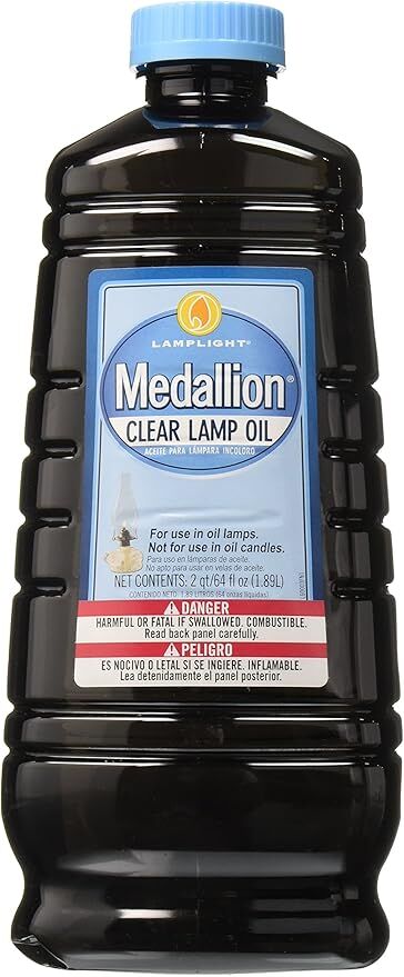 Lamplight Farms Medallion Clear Unscented Lamp Oil, 64-Oz