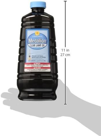 Lamplight Farms Medallion Clear Unscented Lamp Oil, 64-Oz