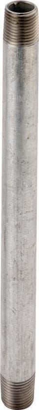 ProSource Galvanized Pipe Nipple, 2-In X 6-In