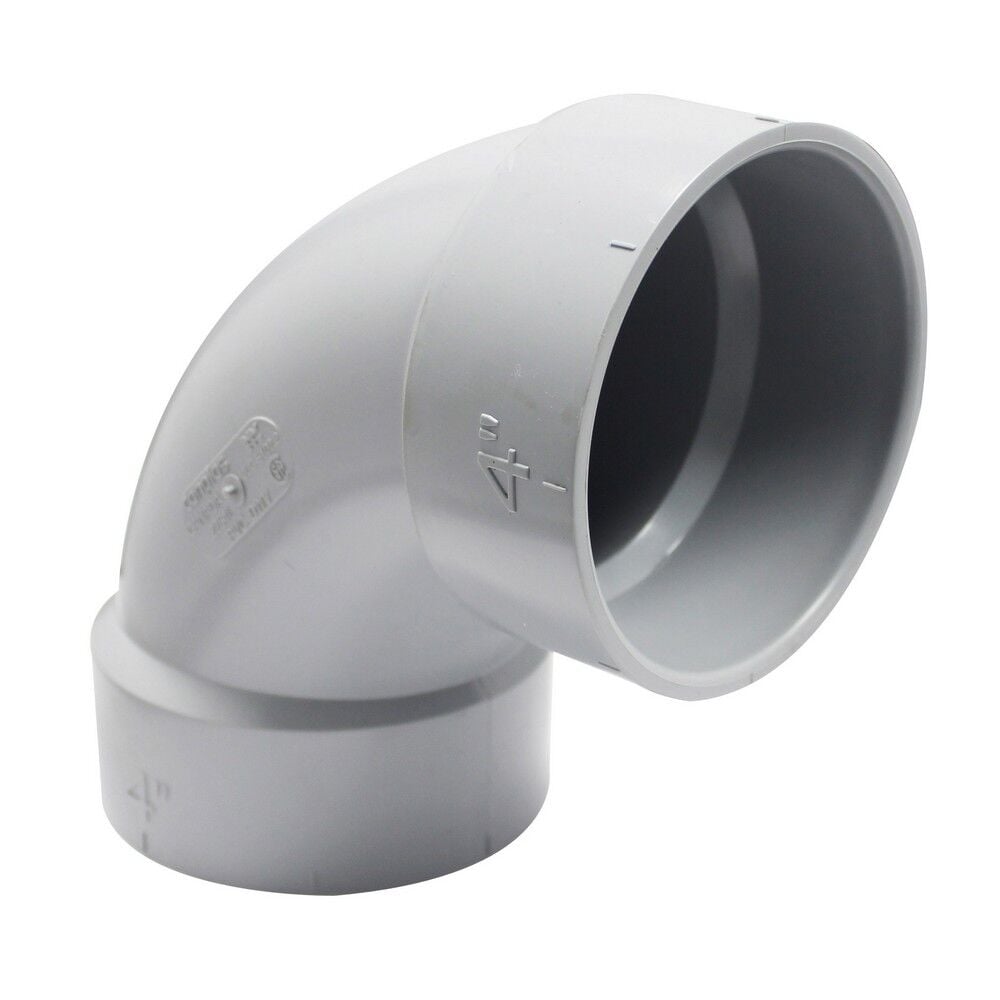 Canplas PVC 90° Elbow, 4-In