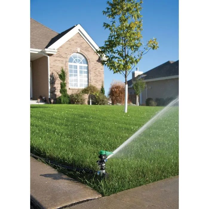 Rain Bird Professional Grade Plastic Impact Sprinkler Plus Nozzle