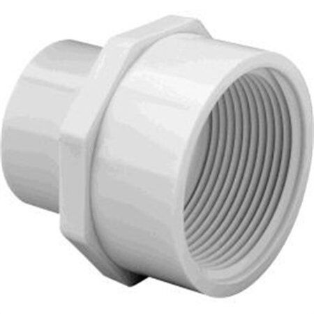 Lasco PVC Pipe Adapter, 1 X 3/4-in