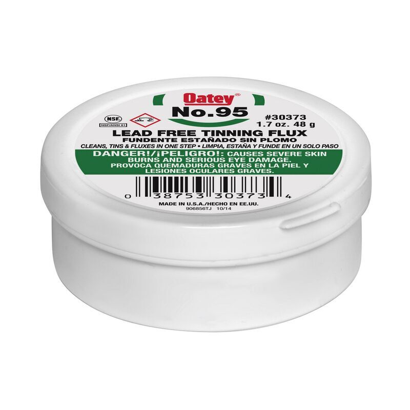 Oatey No. 95 Lead Free Tinning Flux, 1.7-Oz