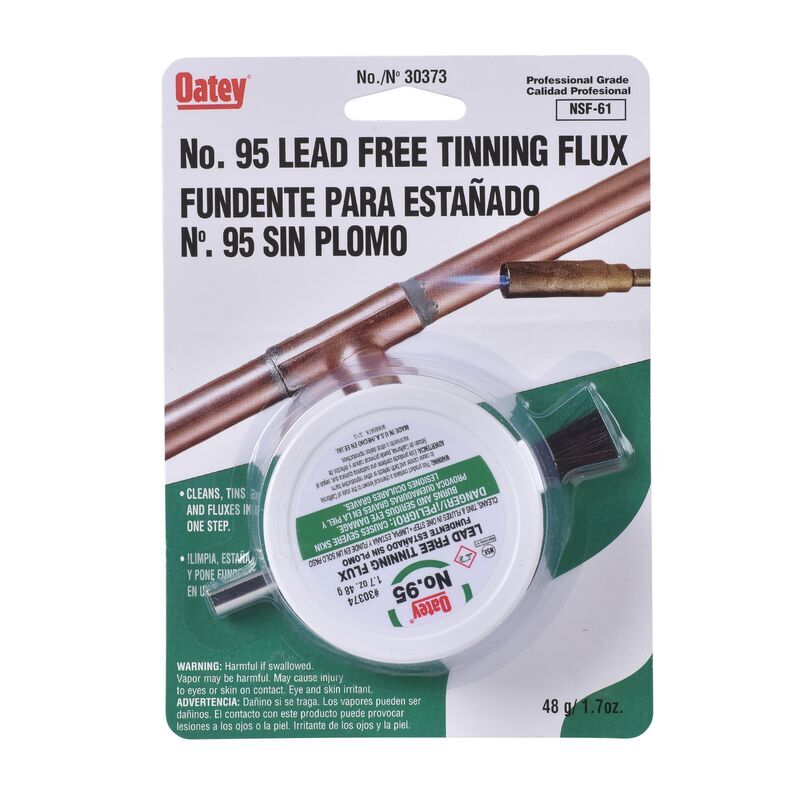 Oatey No. 95 Lead Free Tinning Flux, 1.7-Oz