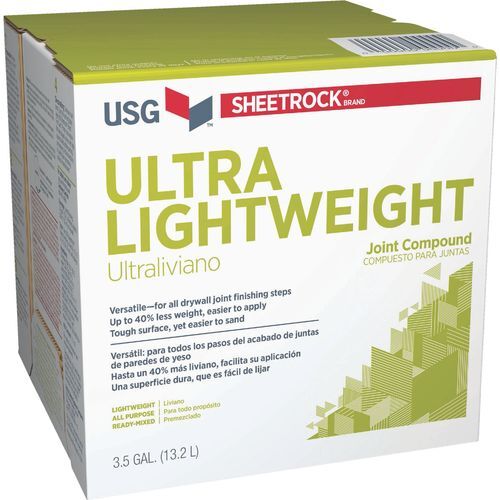 USG Sheetrock Ultra Lightweight Drywall Joint Compound, 3.5-Gal