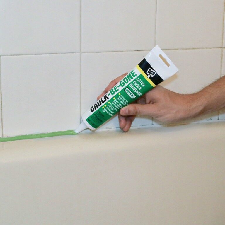 DAP Caulk-Be-Gone Latex Caulk Remover Green Gel, 5.5-Oz