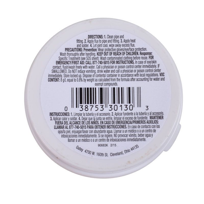 Oatey No. 5 Paste Flux, 1.7-Oz