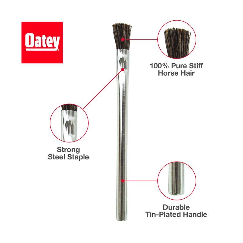 Oatey Acid Brush, 4-In X 3/8-In