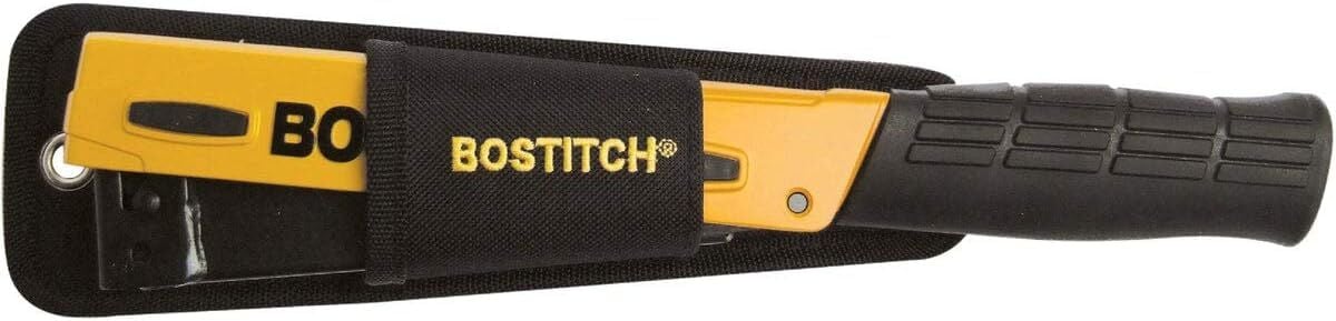 Bostitch Hammer Stapler With Vinyl Holster, 1/4-In To 3/8-In