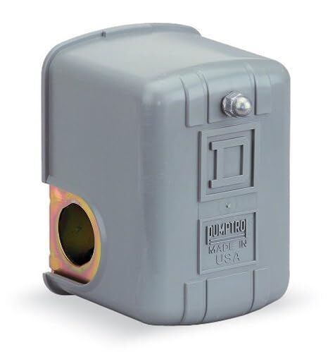 Square D Water Pump Pressure Switch, 40-60 PSI