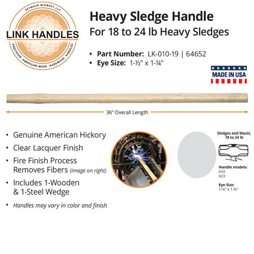 Link Handles Heavy Duty Sledge Handle, 36-In