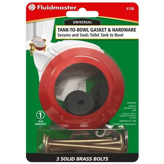 Fluidmaster Universal Tank-to-Bowl Toilet Gasket Kit, 2-In