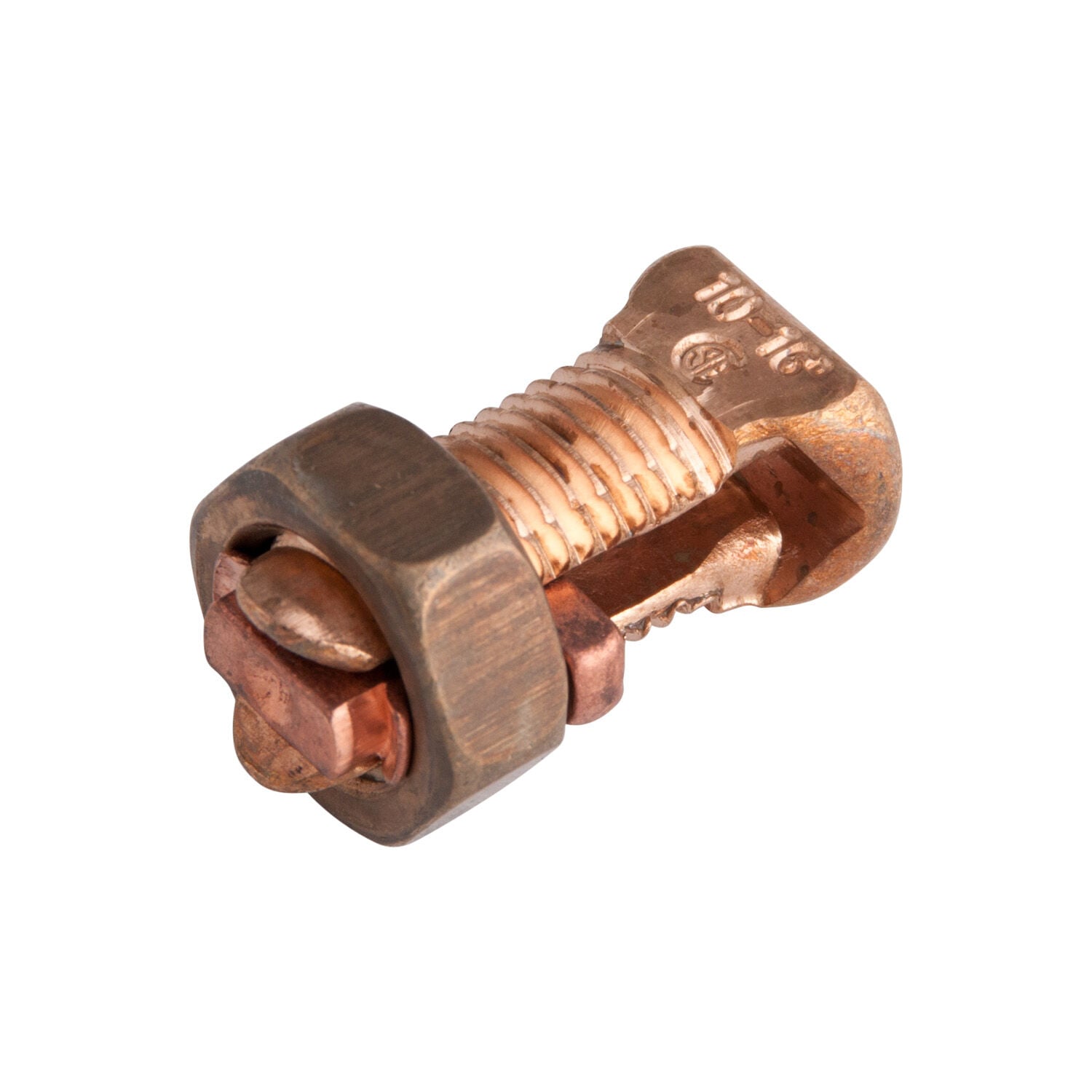 Gardner Bender Copper Split Bolt Connector, 10-8 Solid Gauge, 2-Pk