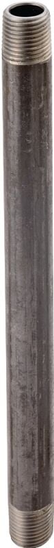 ProSource Schedule 40 Black Steel Pipe Nipple, 3/4-In x 3/4-In x 1 1/2-In