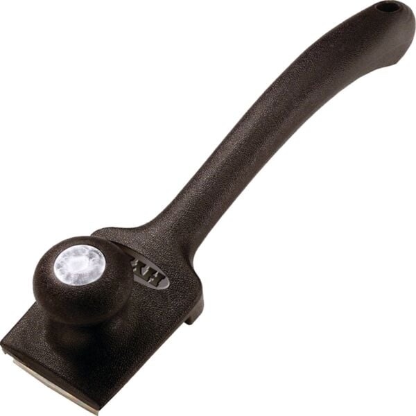 Hyde Black & Silver 4-Edge Lifetime Pull Scraper, 2 1/2-In