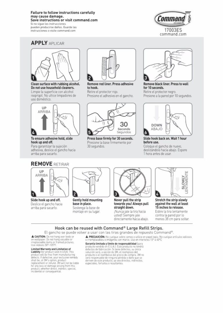 3M Command Large Utility Hook