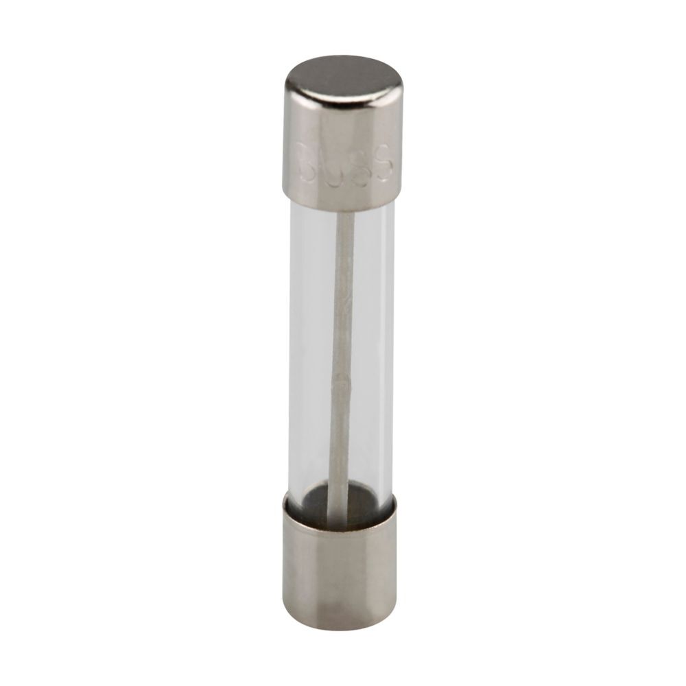 Bussmann MDL Series Non-Indicating Time-Delay Glass Tube Fuse, 4-A, 32-V DC/250-V AC, 5-Pk