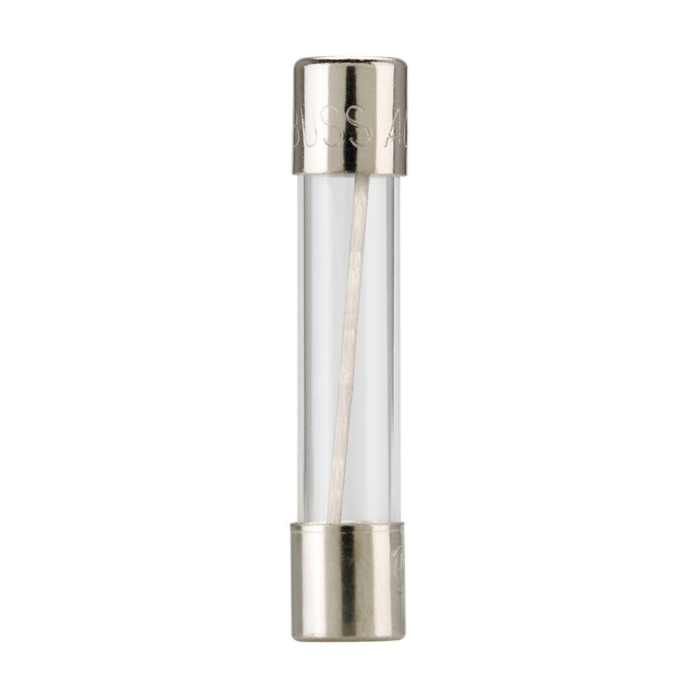 Bussmann MDL Series Non-Indicating Time-Delay Glass Tube Fuse, 4-A, 32-V DC/250-V AC, 5-Pk