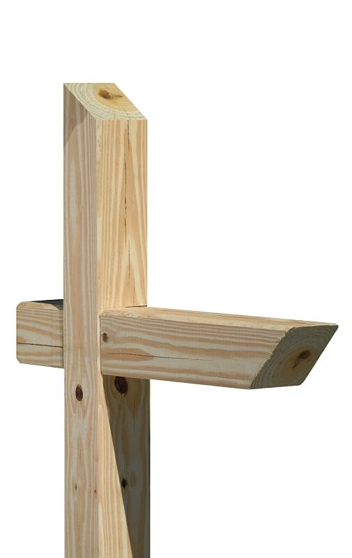 UFP Industries Wood Mailbox Post, 4-In x 4-In x 72-In