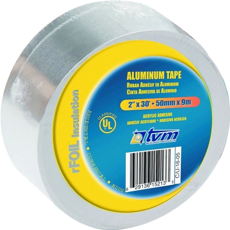 TVM Building Products Aluminum Tape, 2-In x 30-Ft