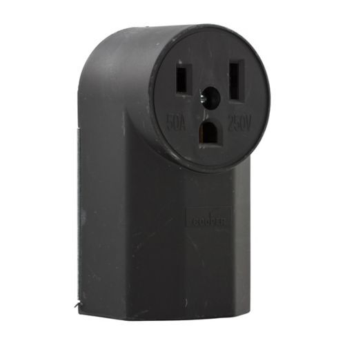 Eaton Power Device Receptacle, #12-4 AWG, 50-Amp