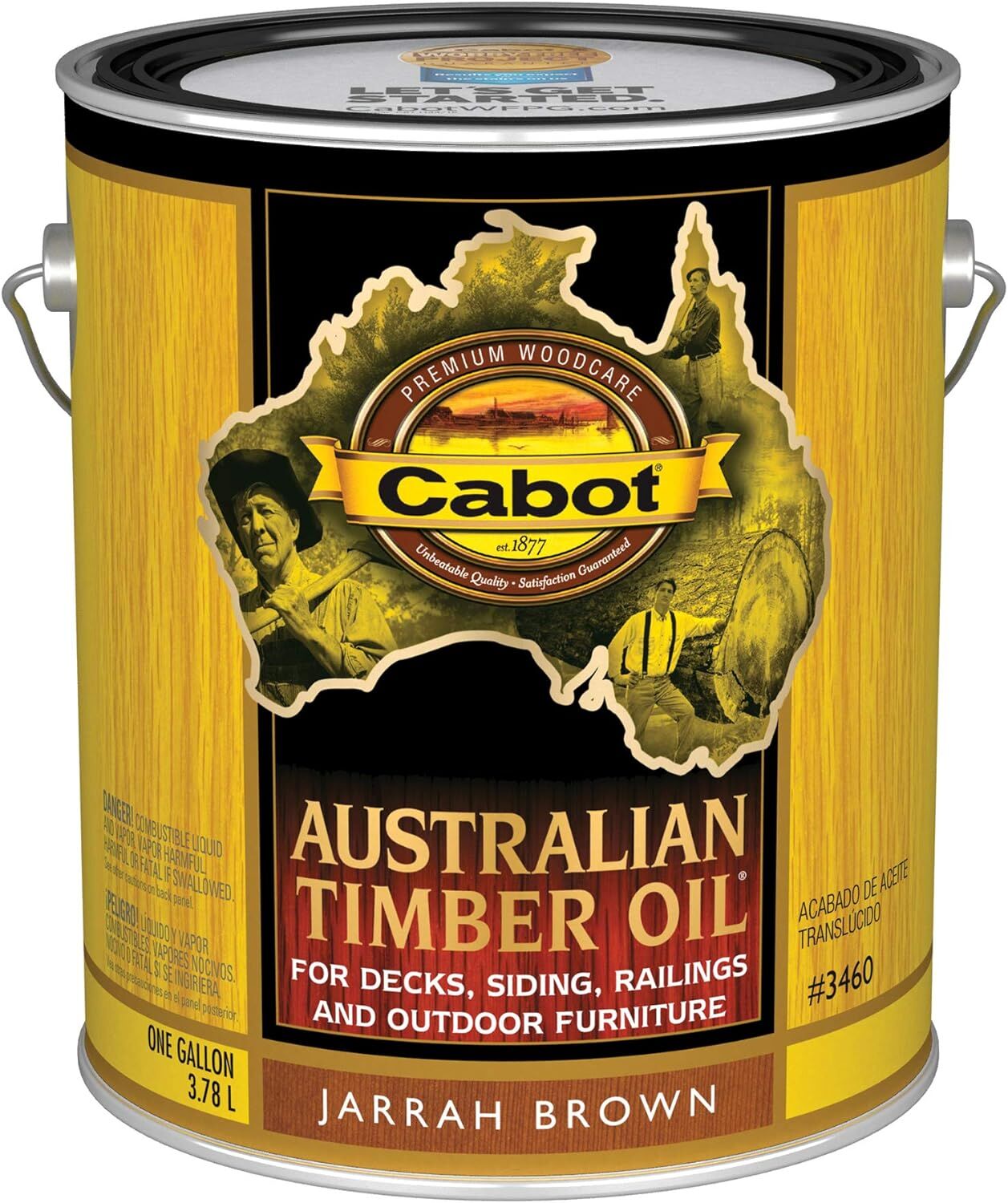 Cabot Australian Timber Oil Jarrah Brown, 1-Gal