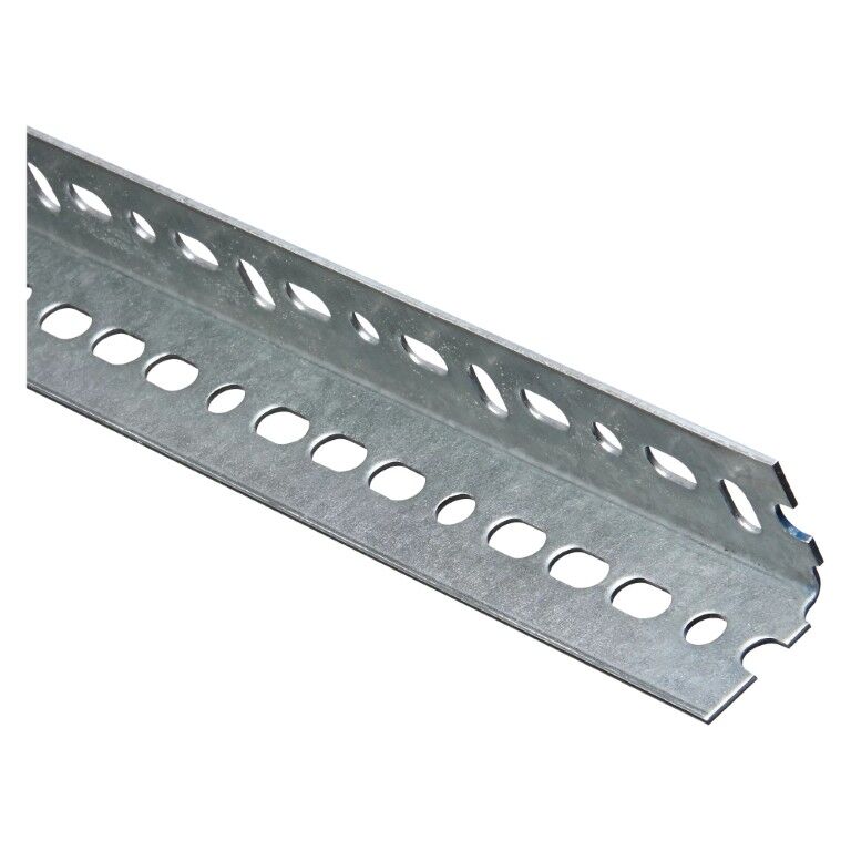 National Hardware Galvanized Slotted Angle, 1 1/2-In x 0.07-In x 72-In