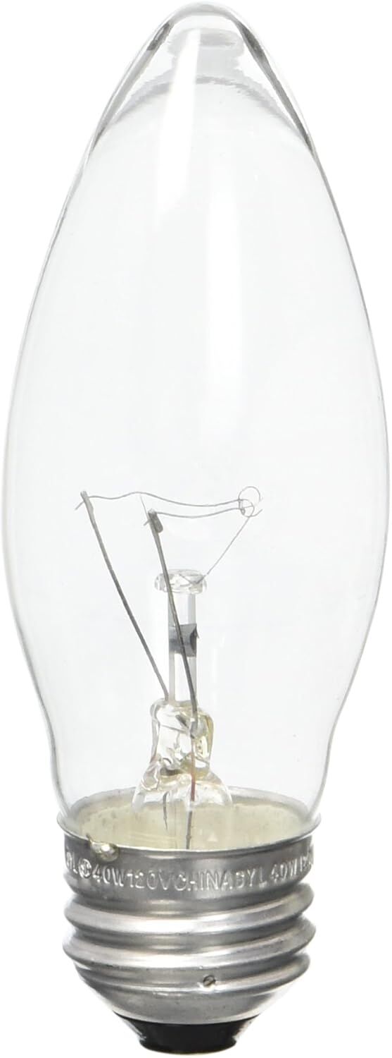 Sylvania B13 40 Watt Soft White Incandescent Utility Light Bulb, 2-Pk