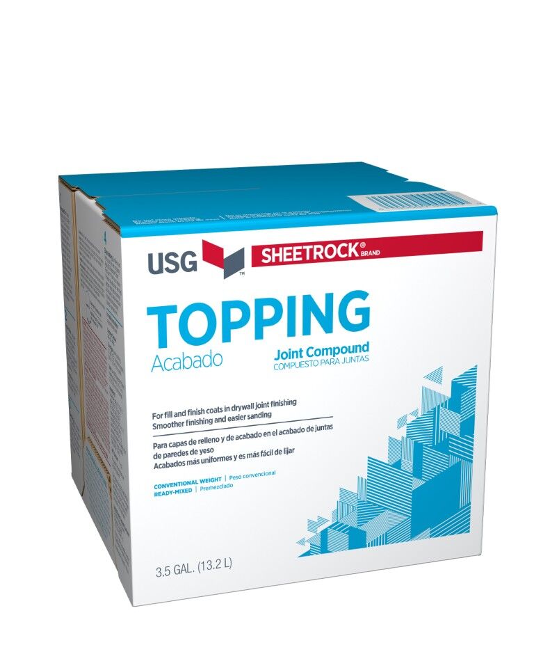 Sheetrock Brand Topping Joint Compound, 3.5-Gal