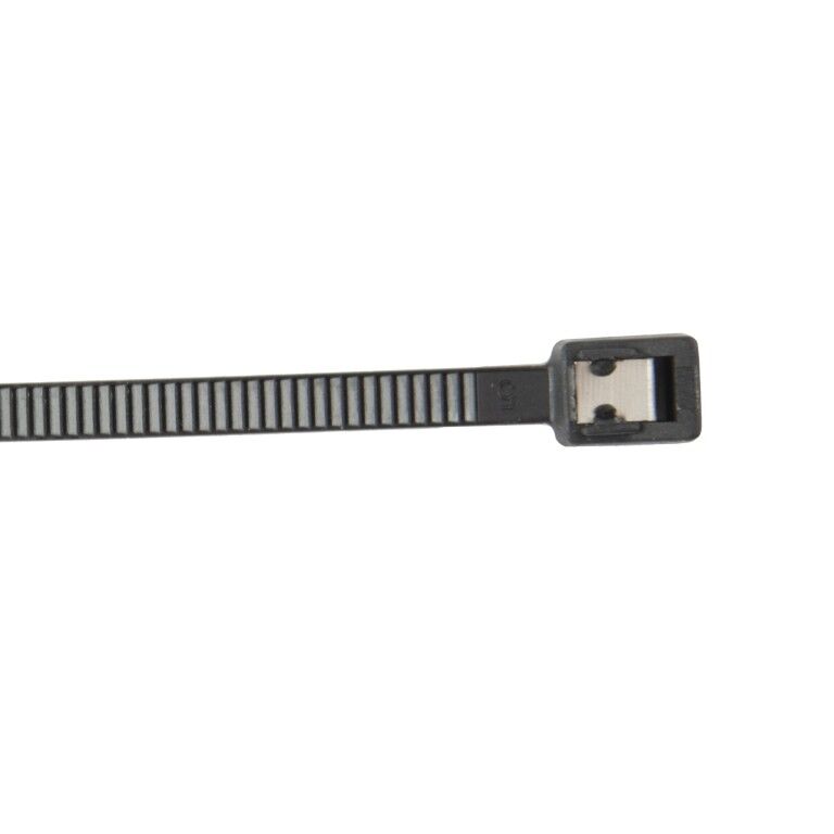 Gardner Bender Black Self Cutting Cable Tie, 8-In, 50-Lb