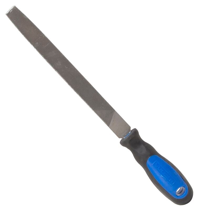 Vulcan Flat Double Cut  File With Cushion-Grip Handle, 3/4-In x 8-In