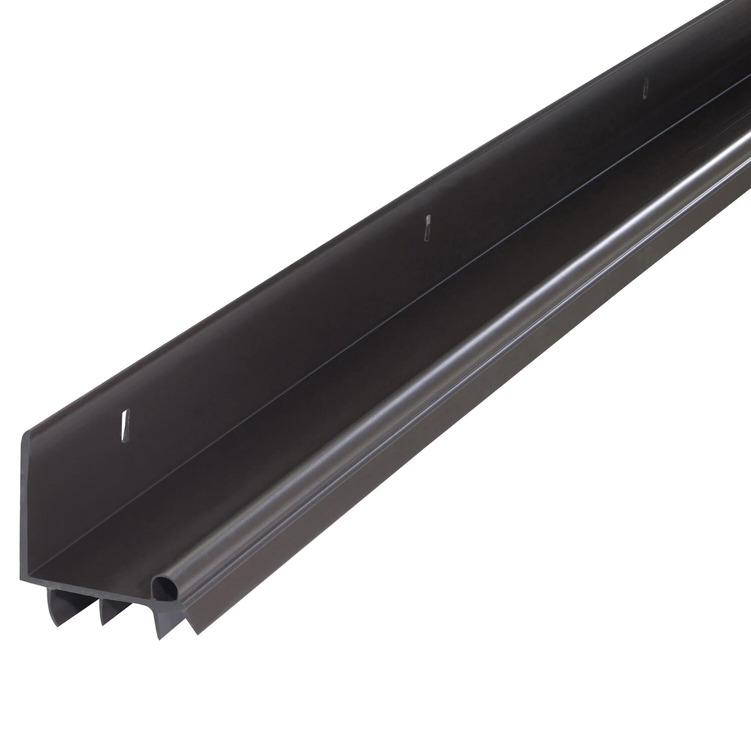 M-D Building Products Brown Residential Vinyl L-Shape Screw-On Under Door Seal, 36-In