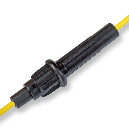 Bussmann HHK In-Line Fuse Holder, 1/4-In x 1 1/4-In, 20-A, 32-V