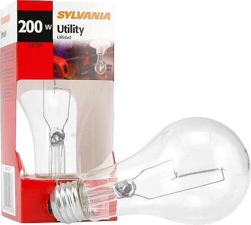 Sylvania A21 200 Watt Soft White Incandescent Utility Light Bulb