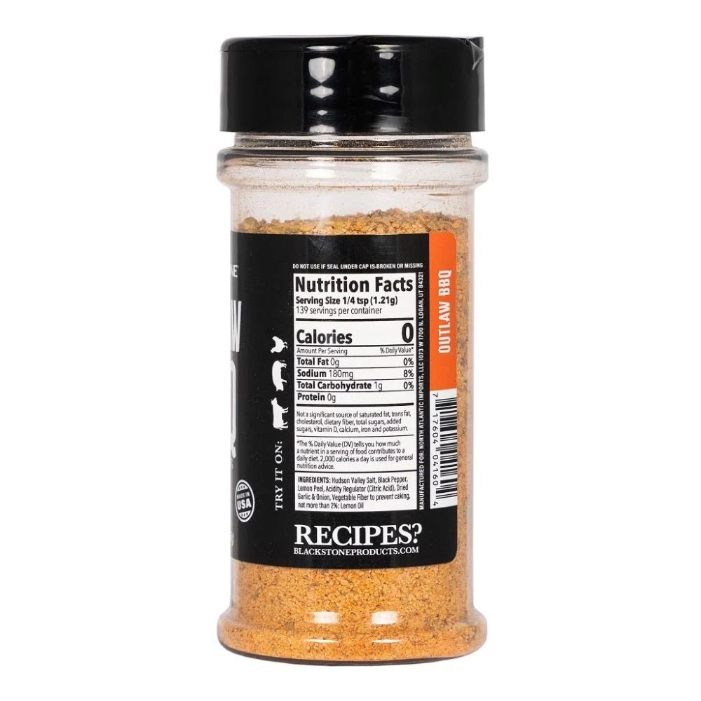 Blackstone Outlaw BBQ Seasoning, 5.9-Oz