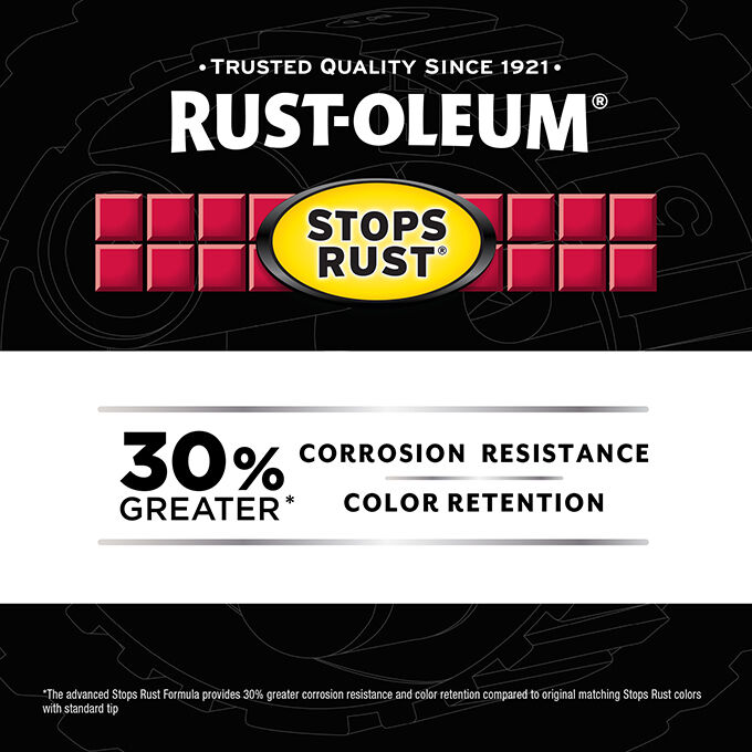 Rust-Oleum Stops Rust Protective Enamel 5-In-1 Gloss Navy Blue Custom Spray, 12-Oz