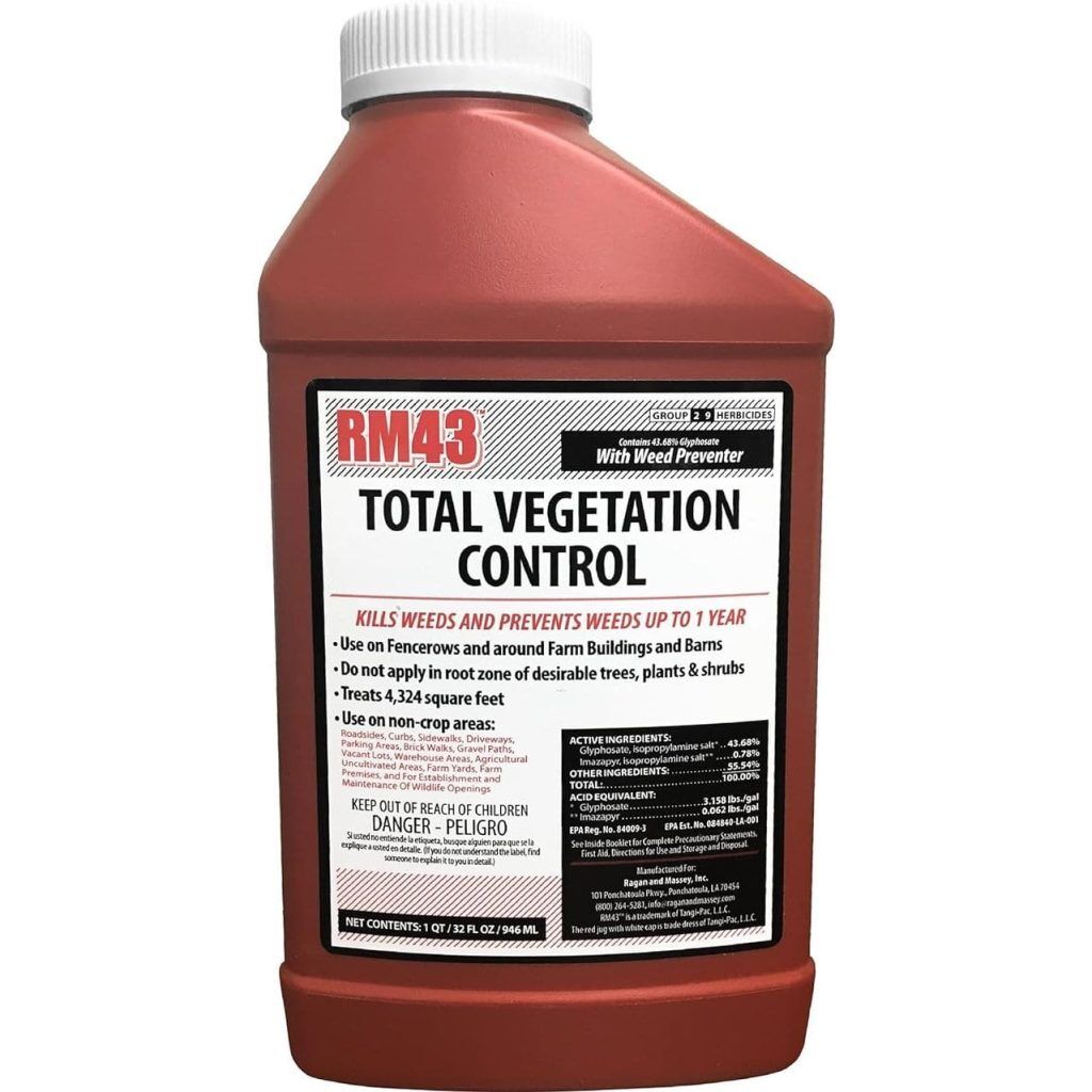 RM43 Total Vegetation Control Weed Killer, 1/4-Gal
