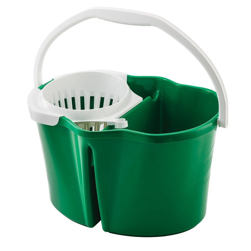 Libman Clean & Rinse Bucket With Wringer, 4-Gal