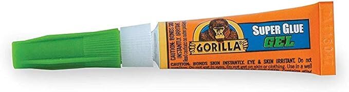 Gorilla Super Glue Gel, 3-g, 2-Pk